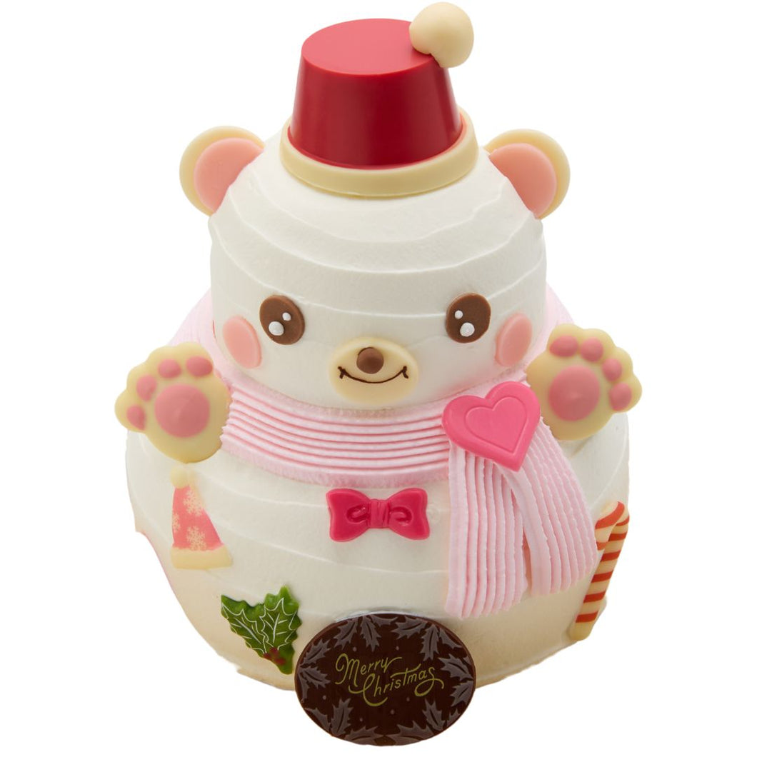 SNOWベア 　雪だるま クリスマスケーキ ●　2025