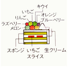 画像をギャラリービューアに読み込む, 季節のフレッシュフルーツデコレーションケーキ ★
