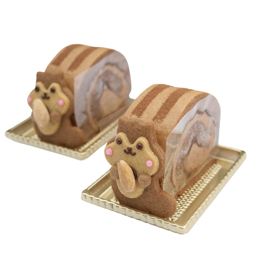 リスちゃんロール ケーキ – お菓子処 菜菓亭
